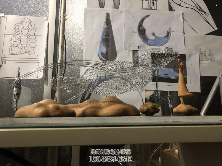 金属云朵雕塑,美陈原理,镂空工艺制作 金属云朵雕塑,美陈原理,镂空工艺制作